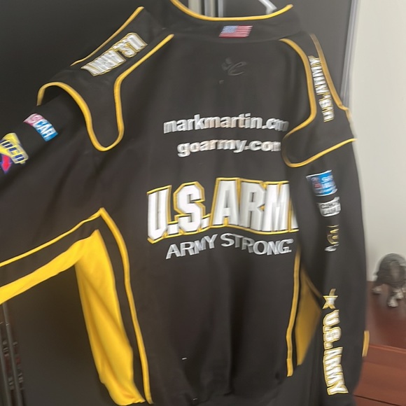 Vintage nascar US army jacket size XL - Picture 2 of 7